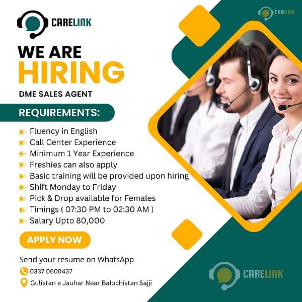 We Are Hiring 0