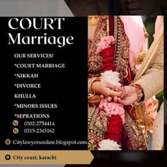 court marriage services/legal consultation