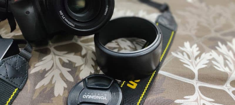 Nikon d3200 with Yongnuo 55mm lens 1