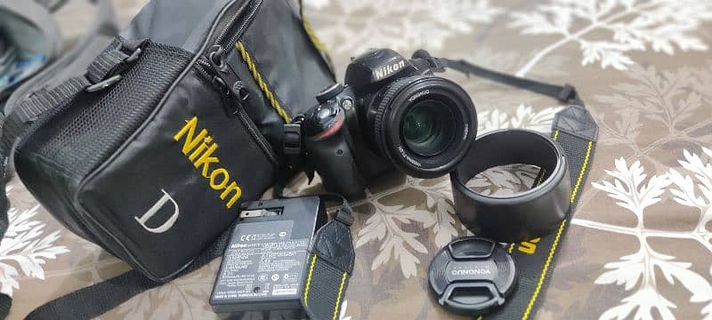 Nikon d3200 with Yongnuo 55mm lens 4