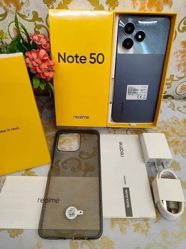 Realme Note 50 4Gb Ram 128Gb  memory  Pta Proved 4