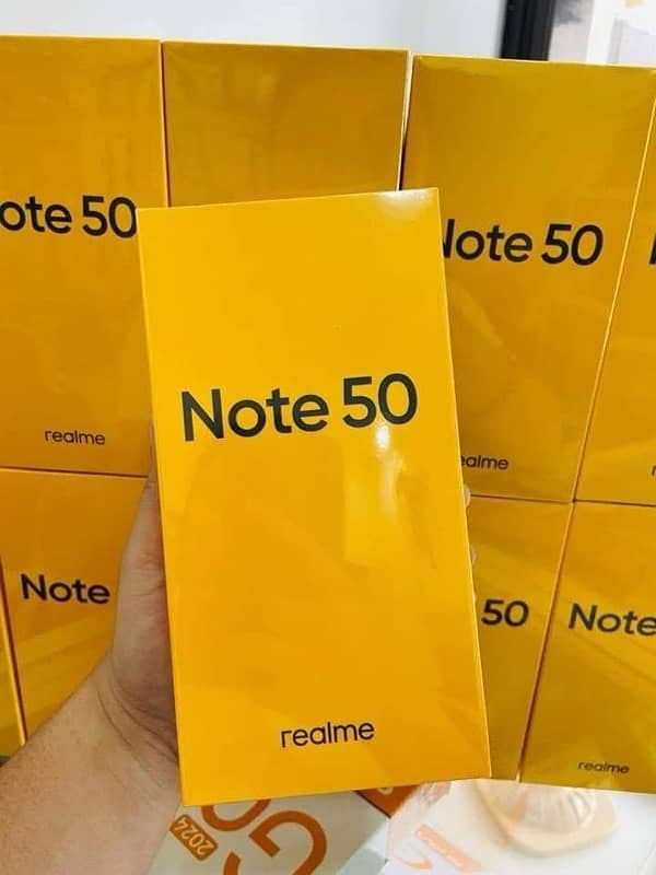 Realme Note 50 4Gb Ram 128Gb  memory  Pta Proved 5