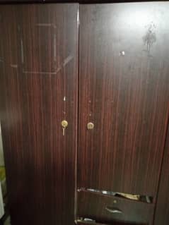 Wooden wardrobe available for sale