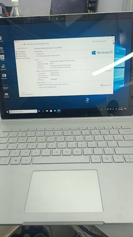 Laptop Microsoft Surface book 2 i5 6th generation 16GB Ram 512GB SSD 2