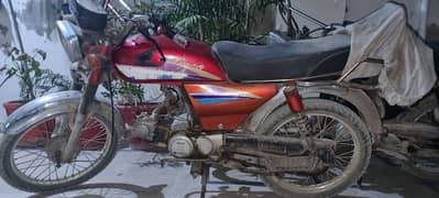 HONDA CD70 2007 MODEL KARACHI NO GULISTAN E JOHAR