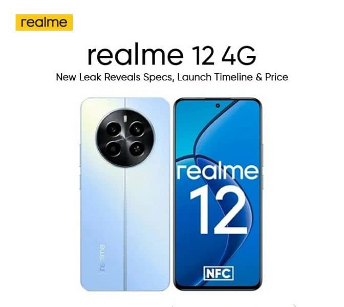 Realme 12 New box pack 0