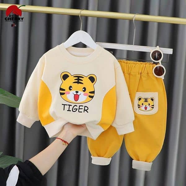 Bear printed track suit kids 5