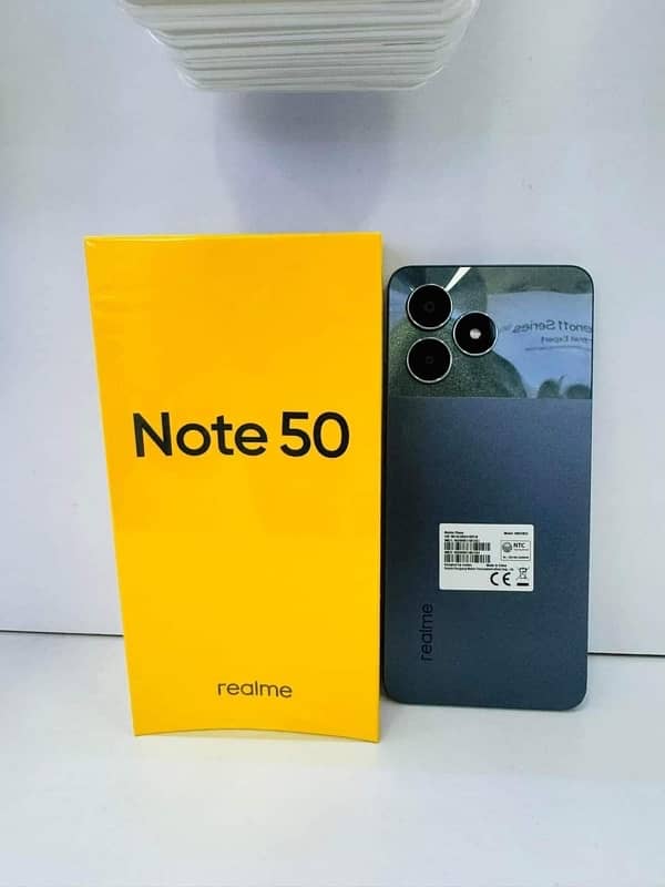 Realme Note 50 4Gb Ram 128Gb  memory  Pta Proved 2