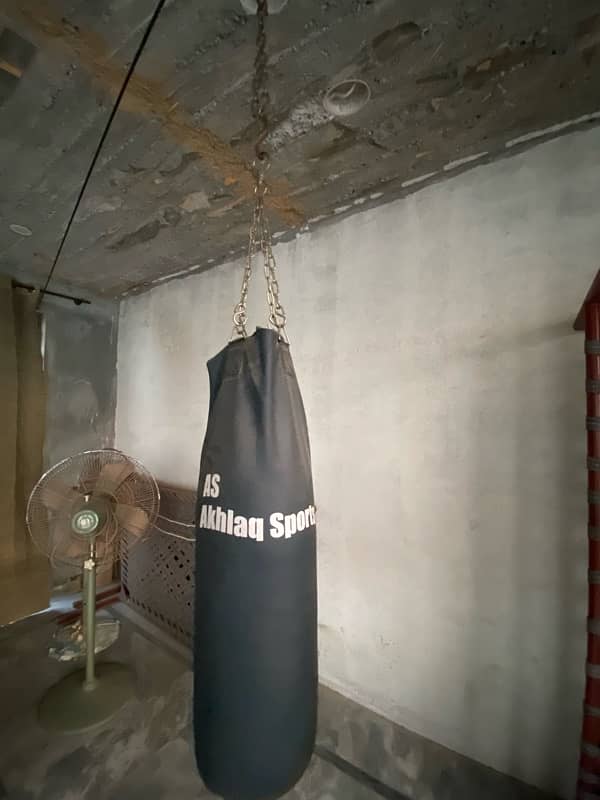 punching bag with gloves Akhlaq sports original 3