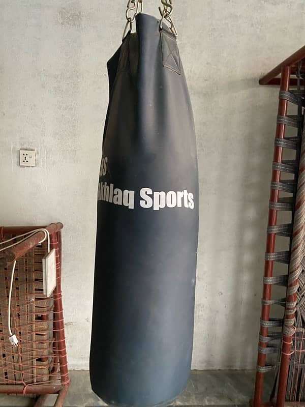 punching bag with gloves Akhlaq sports original 6