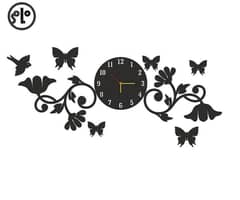 Stylish DIY Acrylic Wall Clock 0