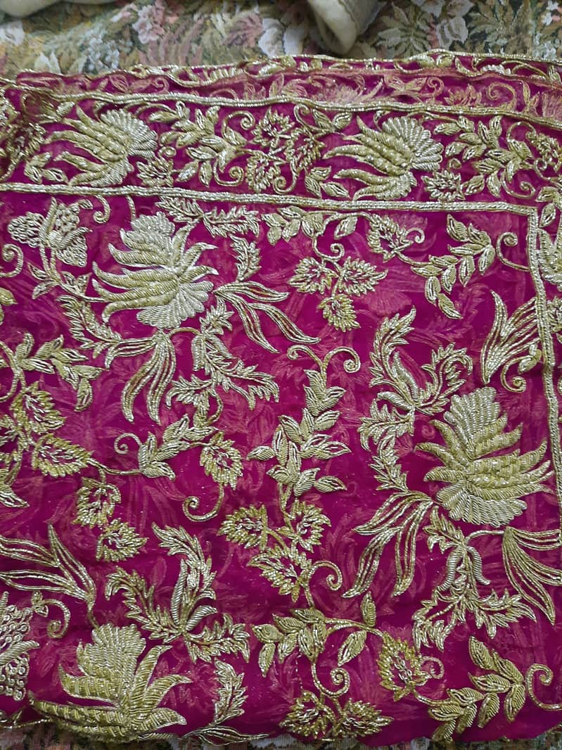 Wedding ghrara and dupatta for sale 2