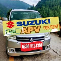 Apv for rent  7 seats  Brv Changan 0332 4266899 - 0300 8124381