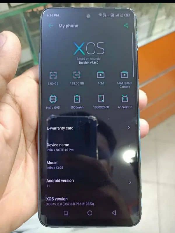 Infinix note 10 pro 0