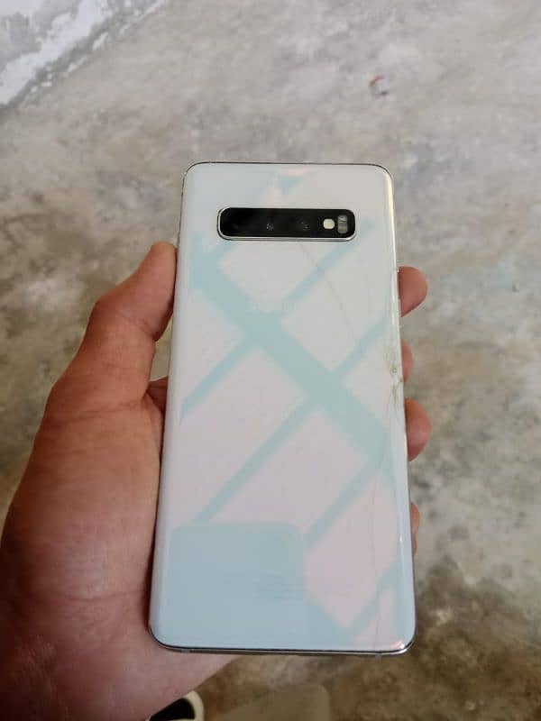 Samsung S10 NonPTA exchange possible 8+8RAM 128GB doubt aur crack 2sim 8