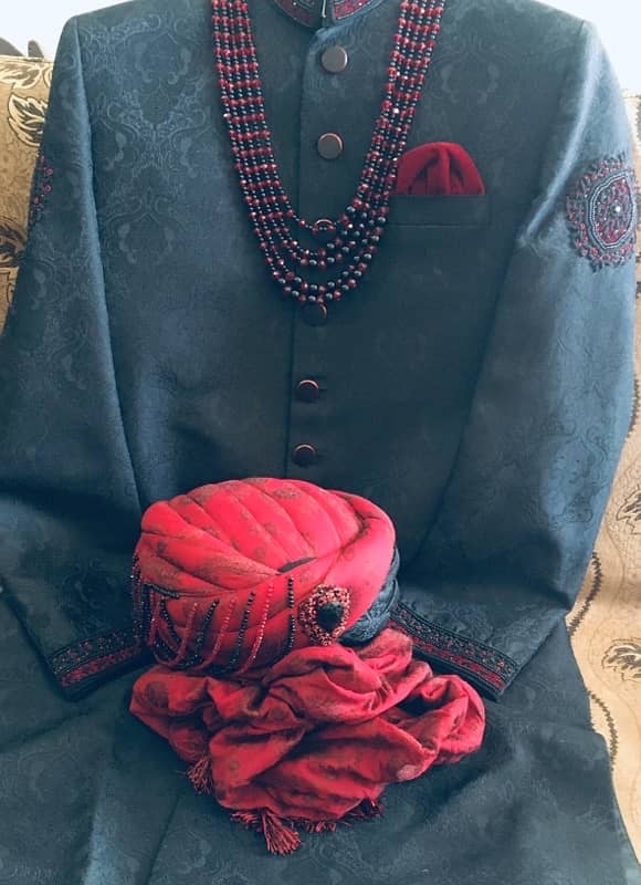 sherwani with Turban 7