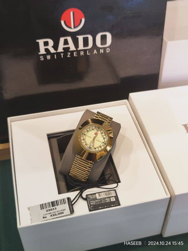 Rado 764.0413. 3046 (R12413463) Original Metal Band Men’s Watch 1