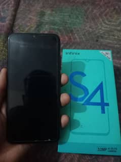 Infinix s4 with box 0