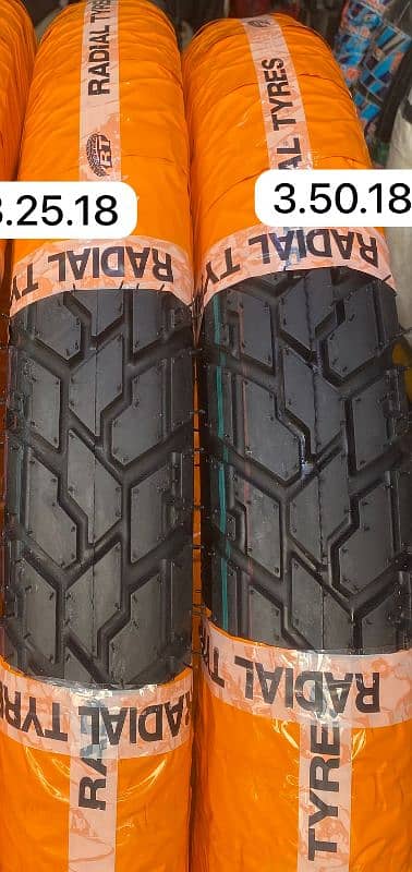 YBR Tyre & Suzuki 150 1