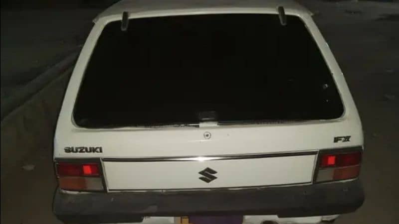 Suzuki FX Model 1988 In Good Condition White Color 6