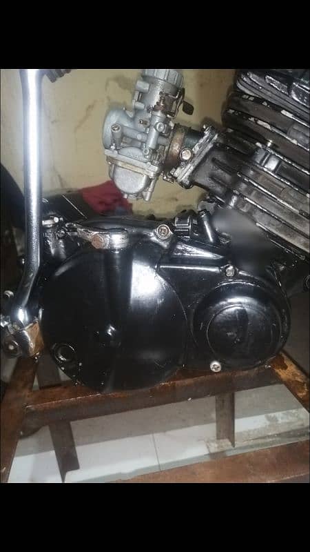 KE 175 complete  engine with corbetter without CDI 6