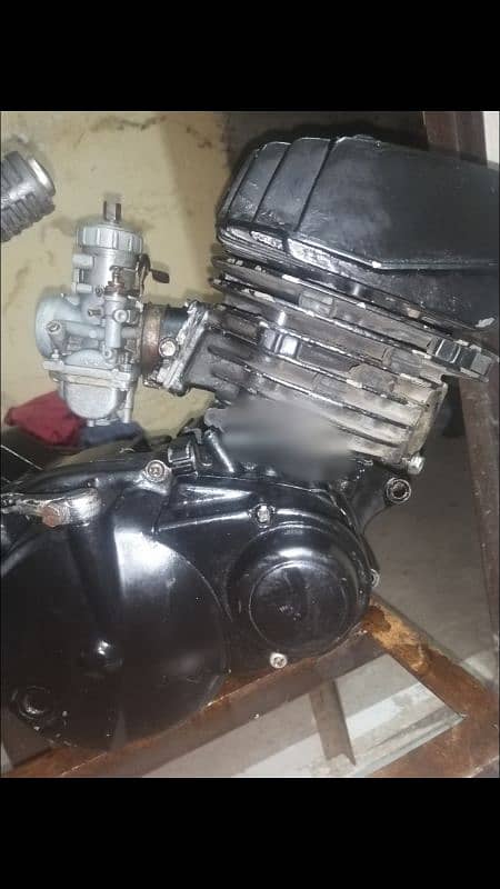 KE 175 complete  engine with corbetter without CDI 7