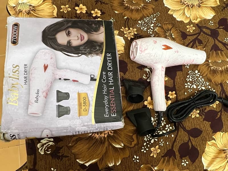 Professional Babyliss ceramic hair dryer 2