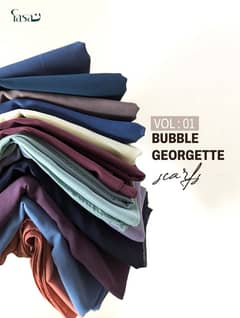 bubble Georgette scarf