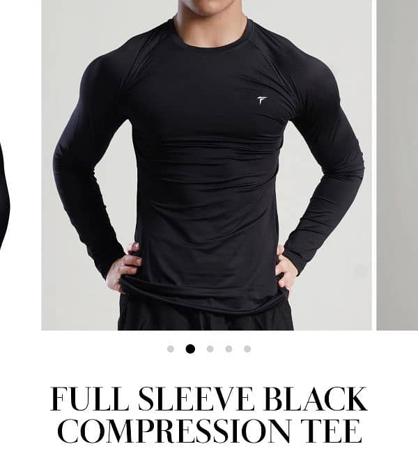 Full Sleeve Black Alpha Tee 0