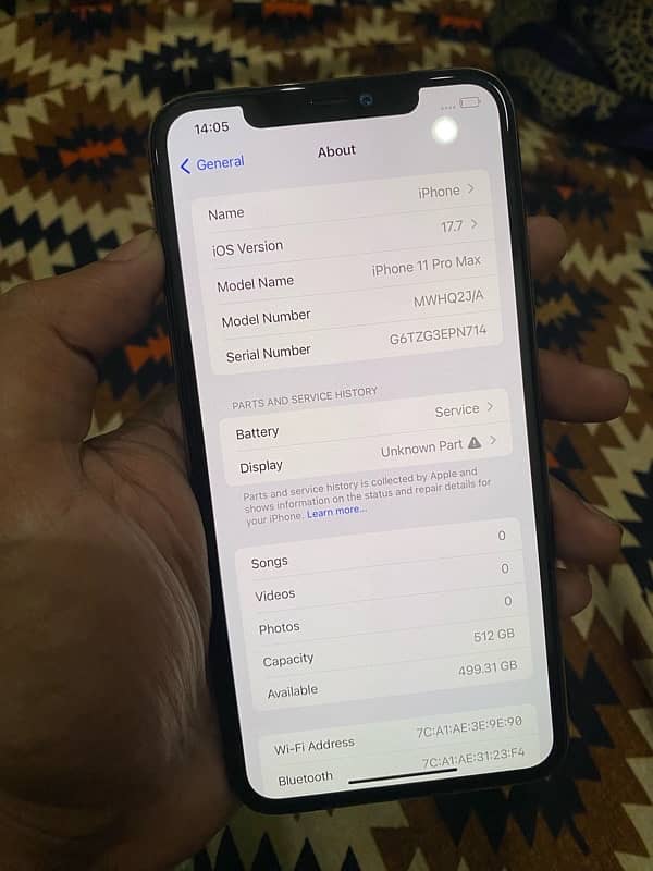 iphone 11 pro max 512GB dua sim pta approved 1