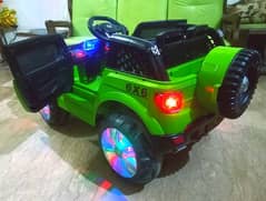 Land cruiser kids imported baby jeep car for 2 kids,attractive lights