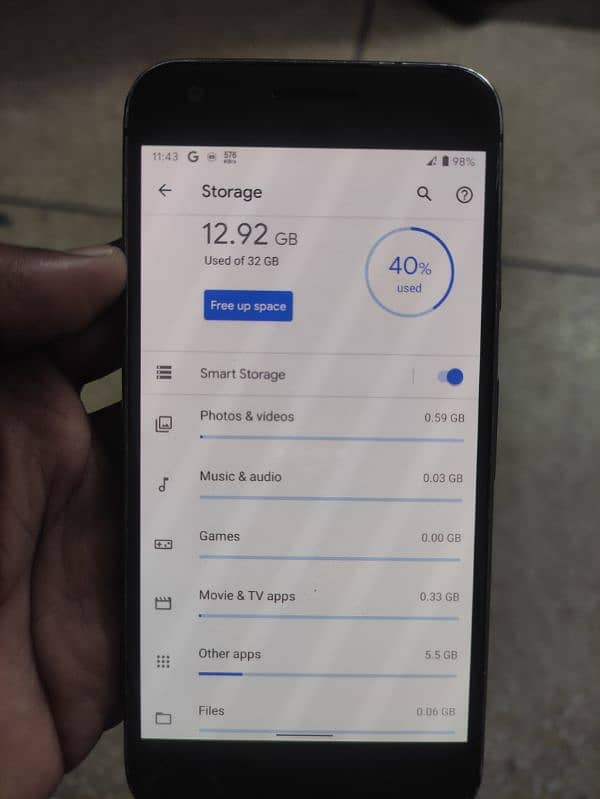 Google pixel 4GB 32GB 0