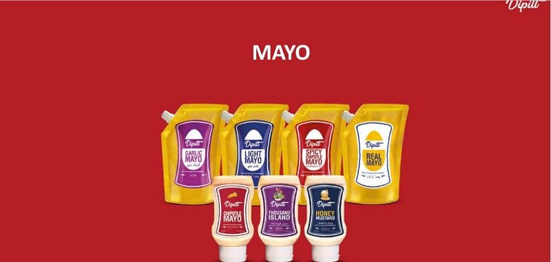 Dipitt Sauces Ketchup Mayo 3