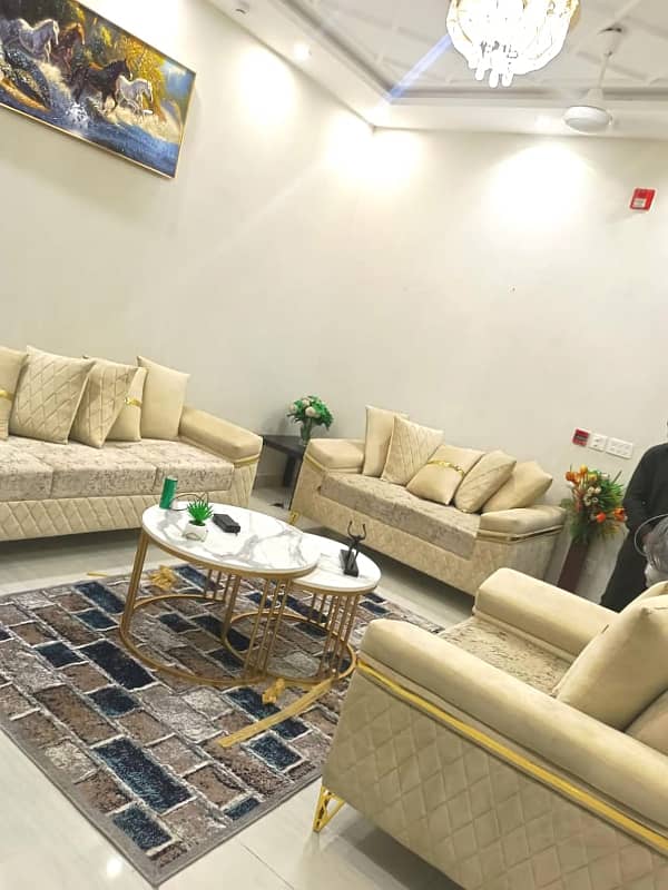 Fully Furnished 5 Marla Lower Portion For Rent Dha 9 Town 5