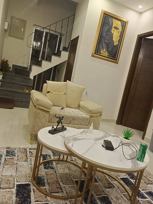 Fully Furnished 5 Marla Lower Portion For Rent Dha 9 Town 11