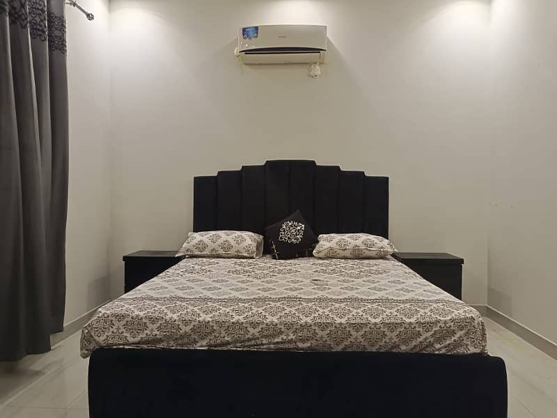 Fully Furnished 5 Marla Lower Portion For Rent Dha 9 Town 14