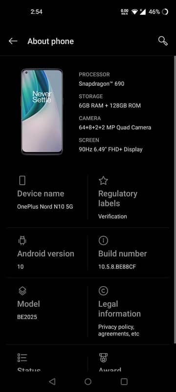 OnePlus Nord N10 5G 2