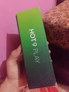 infinix hot 9 play only box