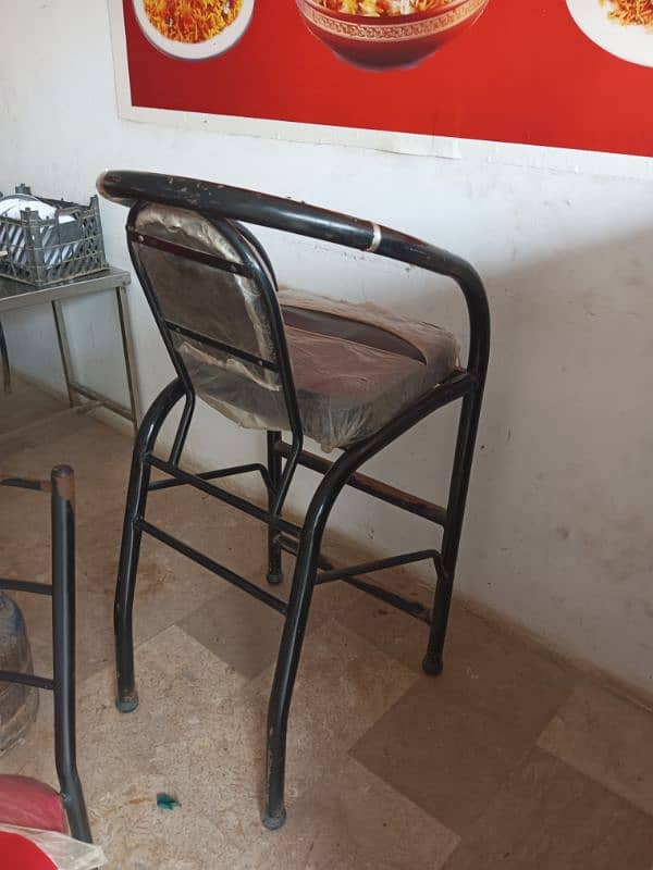 cash counter and counter chair available for sale 2