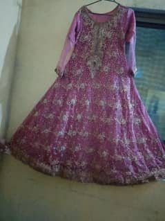 shafoon dress full heavy walima dress