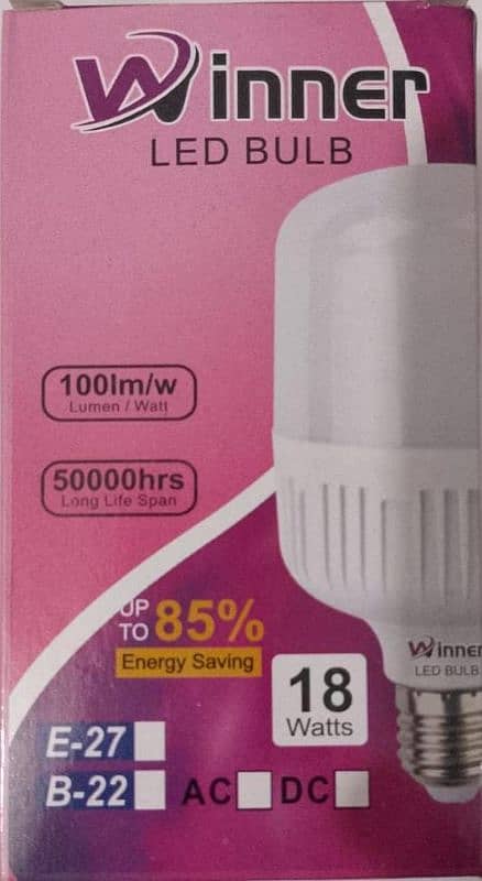 LED Bulb 18w with 1 year Warranty 1