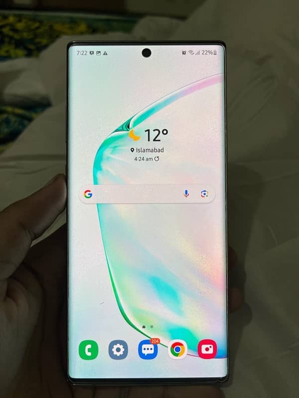 Galaxy Note 10 plus 5G 12/256 GB NON PTA WHATSAPP PNLY 1