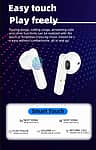 P90 TWS Bluetooth Earphone 5.3 Wireless Earphone In 9