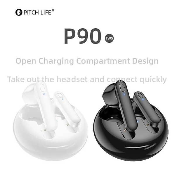 P90 TWS Bluetooth Earphone 5.3 Wireless Earphone In 14