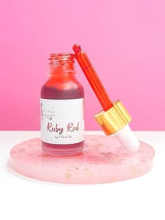 Lip and cheek Tint pack of 12 15 ml Ruby Red