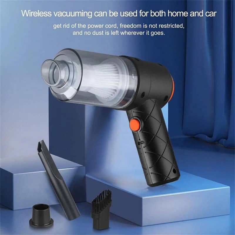 Portable Handheld 6000PA Cordless Car Vacuum Cleaner Home And Car 2