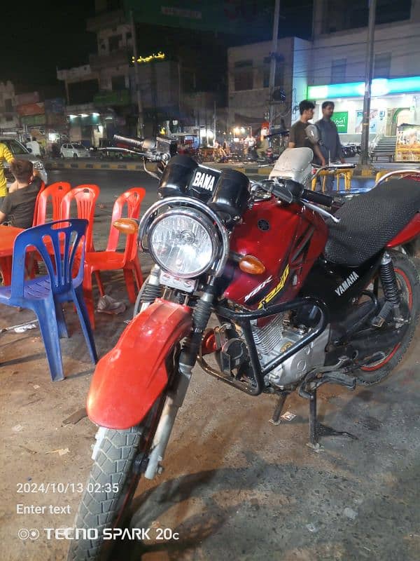 Yamaha ybr125G 3