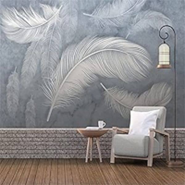 3D mural wallpicture heat proof washable 3