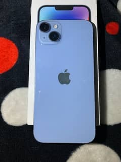 iphone 14 plus blue ( 10/10 ) 0