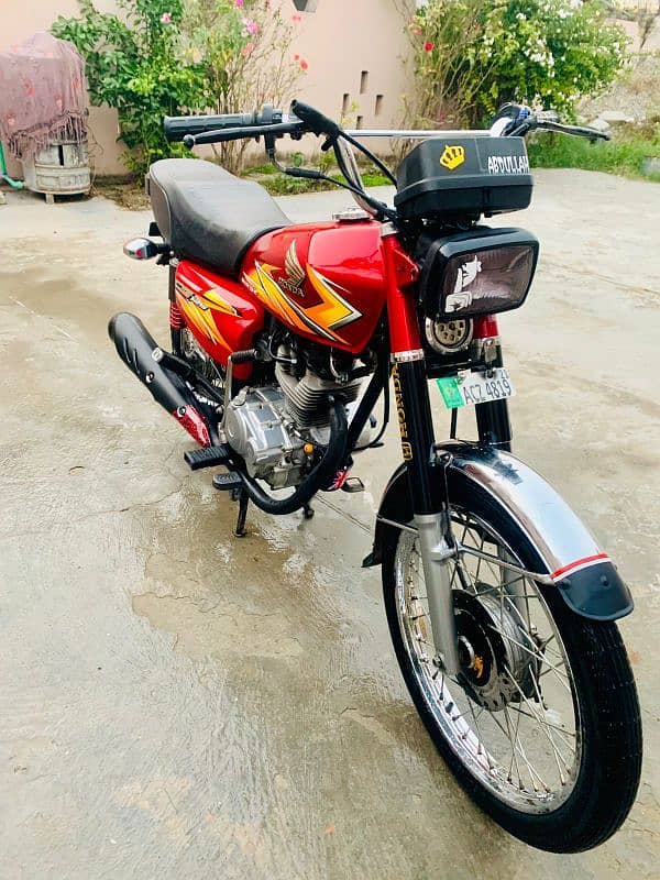 Honda 125 21 model shok check Karo 3